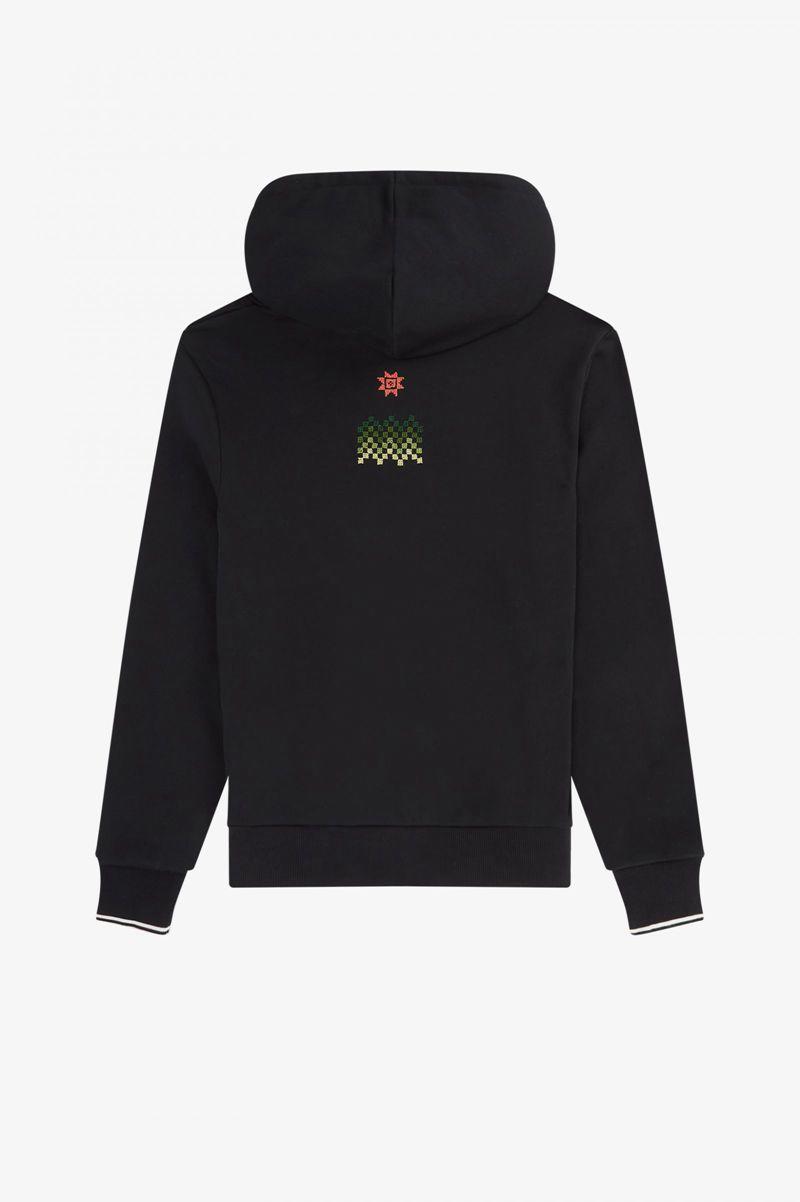 Black Fred Perry SM3182 Women's Sweatshirts | PH 2010TCEV